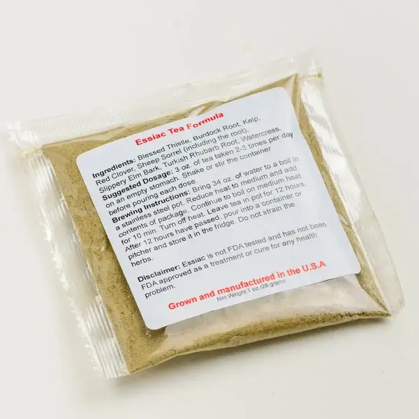 Tisane Essiac 28g – Sachet d’herbes originales